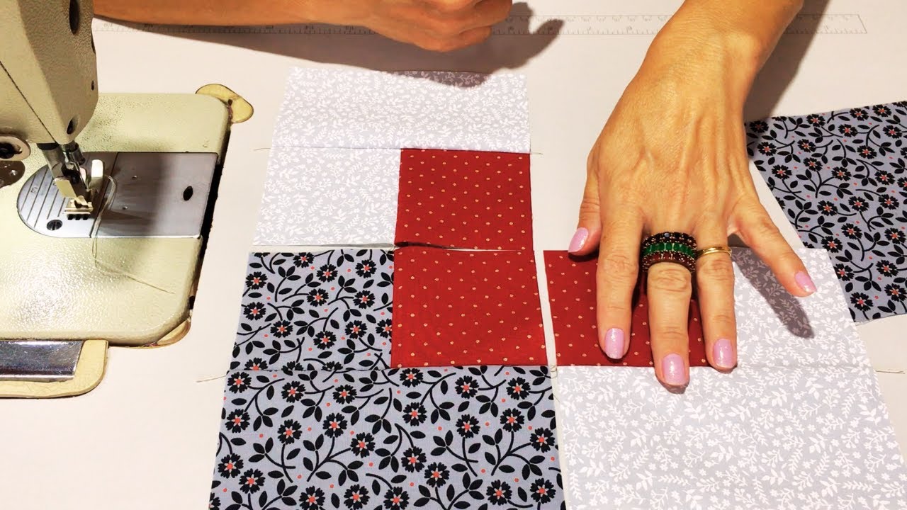 Muito Interessante e Diferente BLOCO de PATCHWORK Fácil