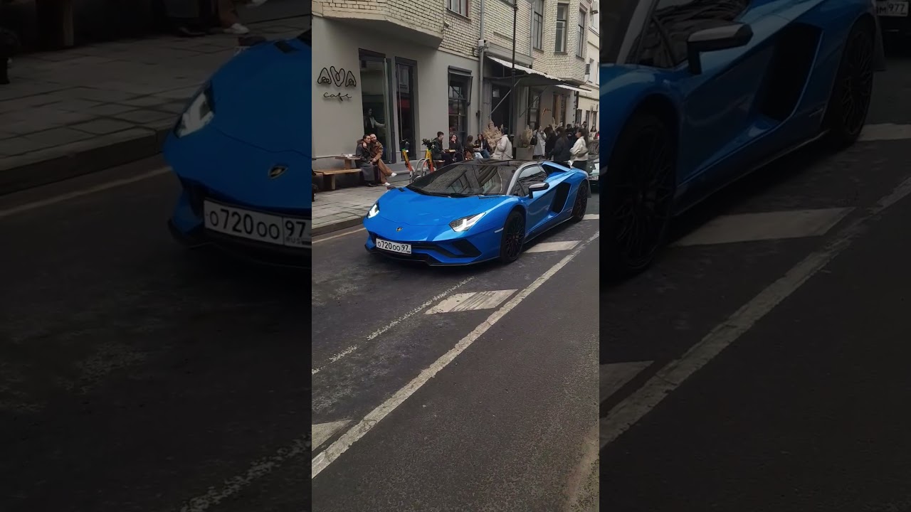 Lamborghini Aventador на патриках