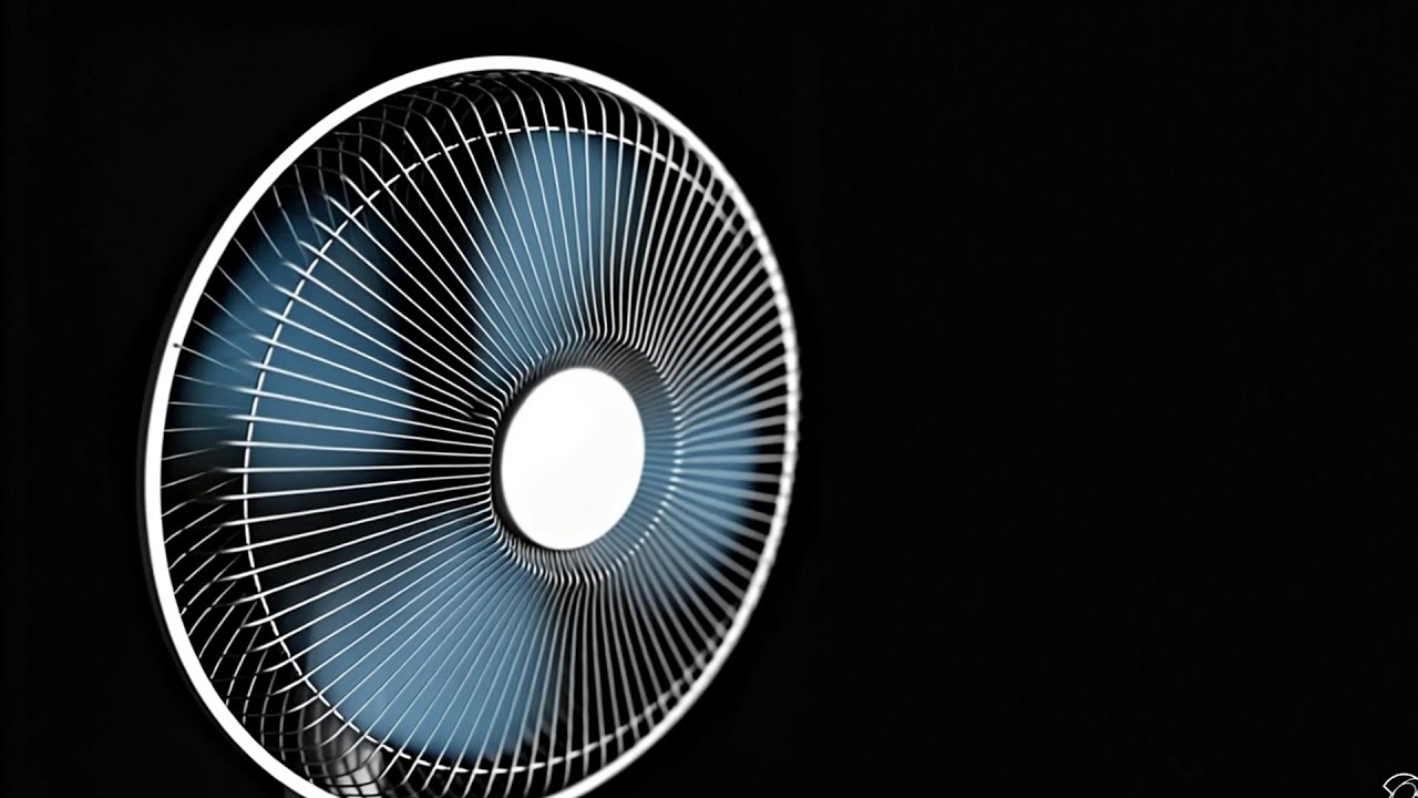 Fan Sound for Stress Relief and Sleep 😴 Calming White Noise