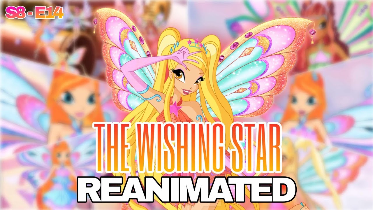 Winx Club 8 The wishing Star Old style animation scene 