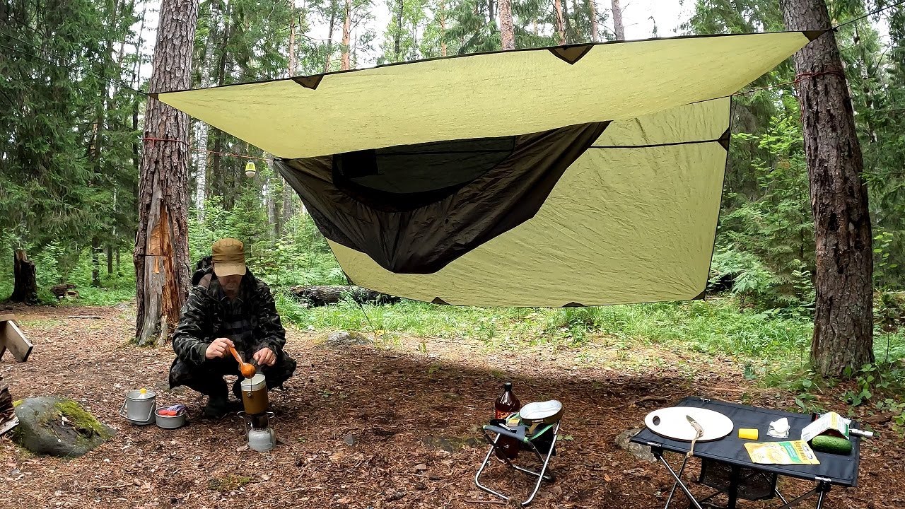 Поход с Ночёвкой к Карельским Скалам