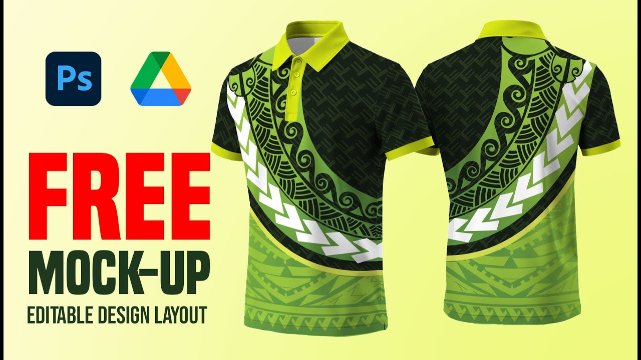How to Make a Polo Shirt Mockup Template in Photoshop