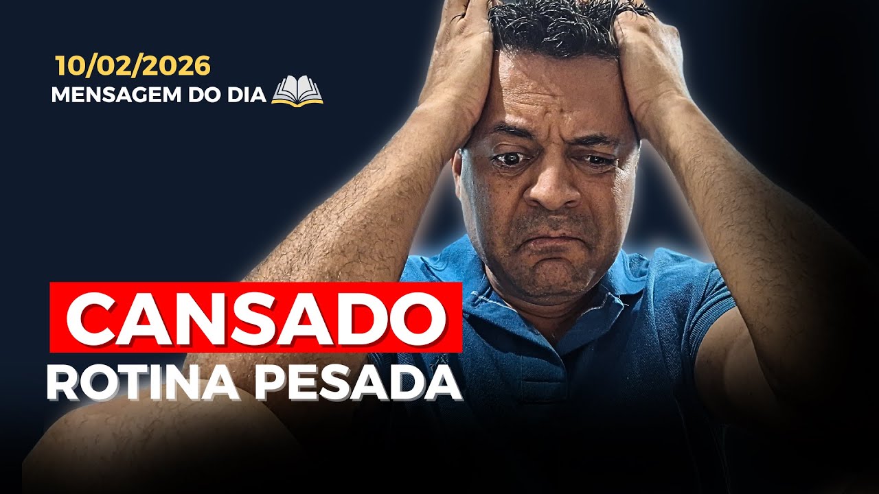 Quando a rotina começa a pesar demais | ROTINA E ORAÇÃO