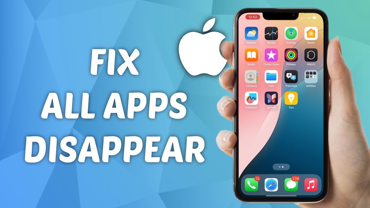 How to FIX All Apps Disappeared on iPhone