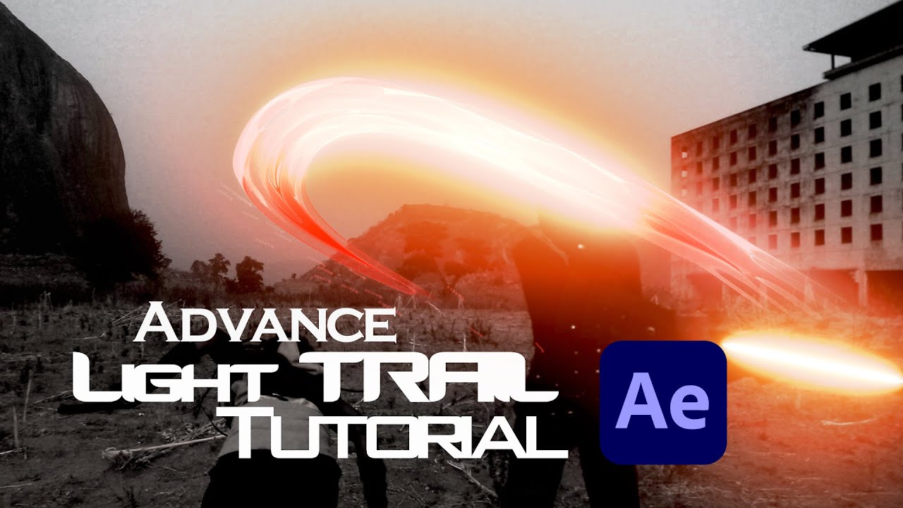 How To Create An Epic Sword  Light Trail Using After Effect