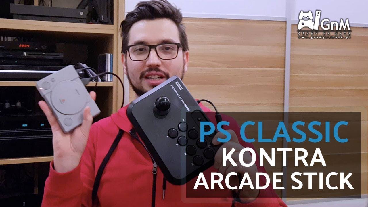 PlayStation Classic - PODŁĄCZAMY ARCADE STICK
