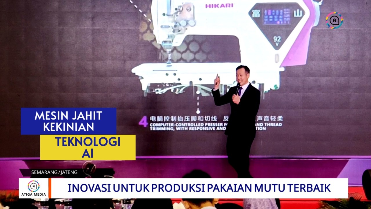 Hikari Launching Dua Produk Mesin Jahit Berteknologi AI
