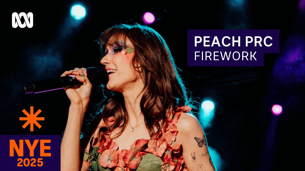 Peach PRC covers Firework | Sydney New Year's Eve 2025 | ABC iview