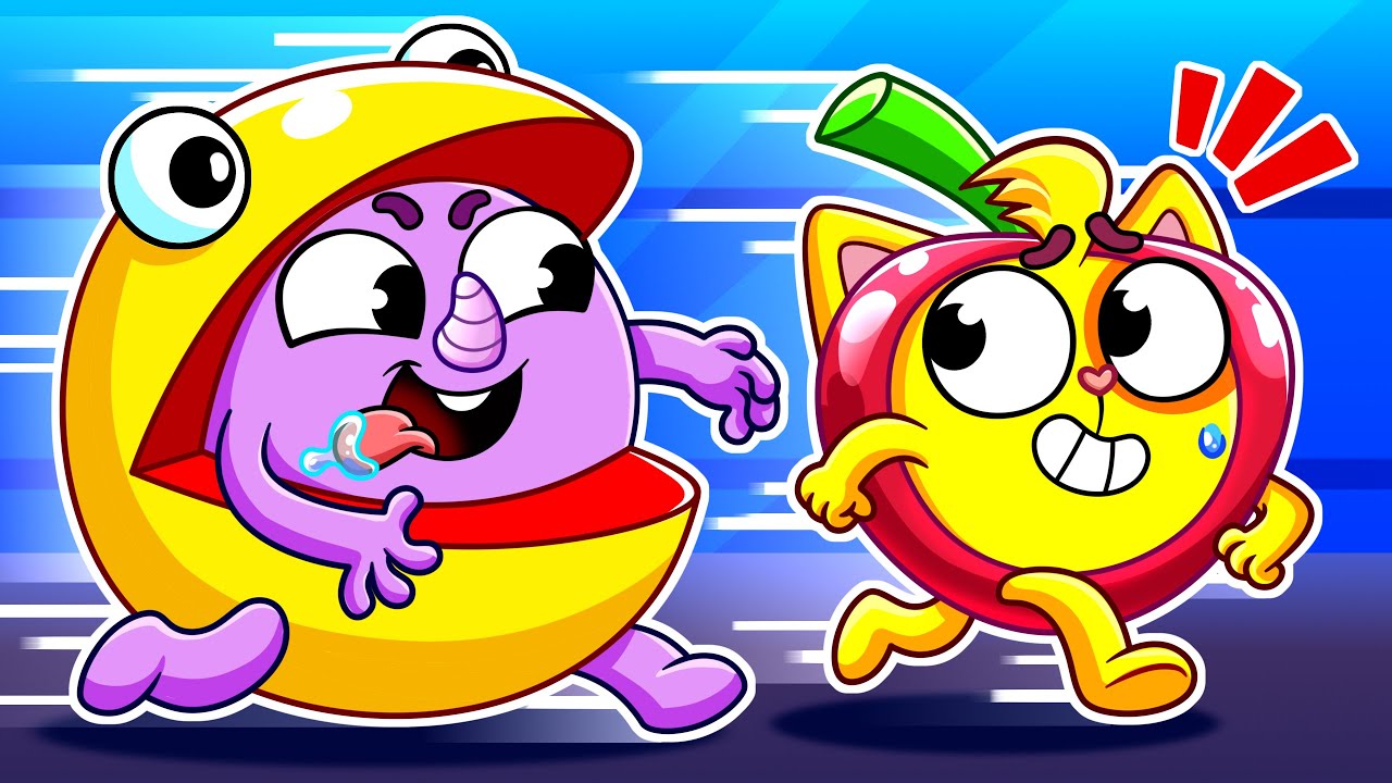 🍎 ¡Comida Deliciosa y Saludable en el Mundo de Pac-Man! | Canciones y Rimas Infantiles | Baby Zoo