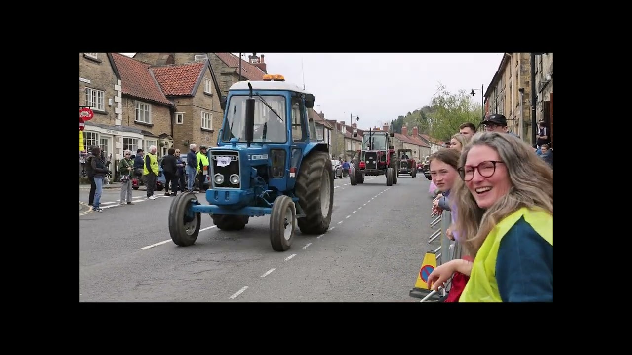 Beadlam Charity Tractor Run, Kirkbymoorside, 30th April 2023