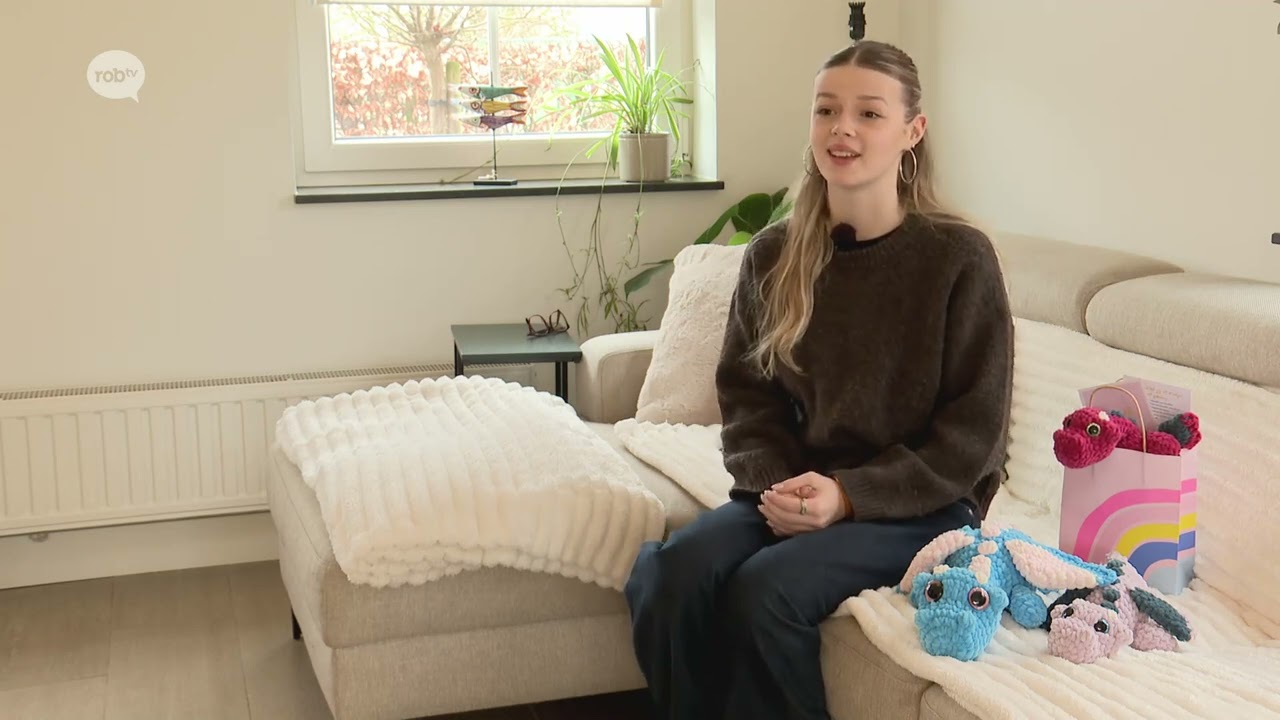 Leah Prud'homme uit Glabbeek veilt haakwerkjes voor Bednet: 