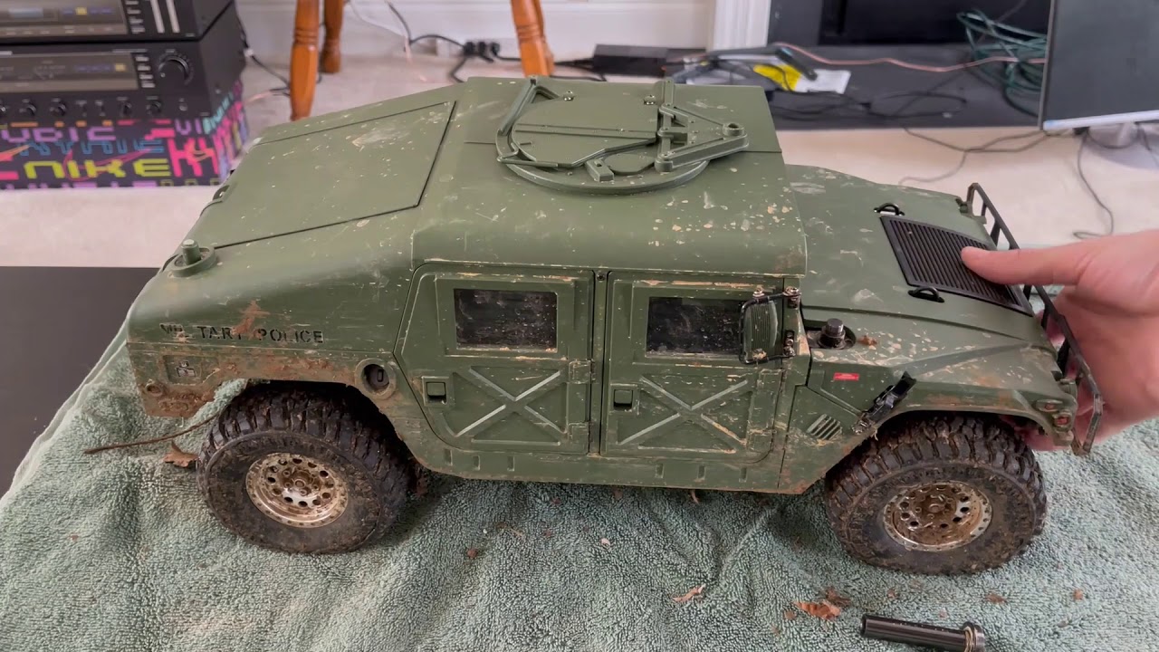HG P408 Military HUMVEE 1/10 Scale RC - Обзор Kevbot