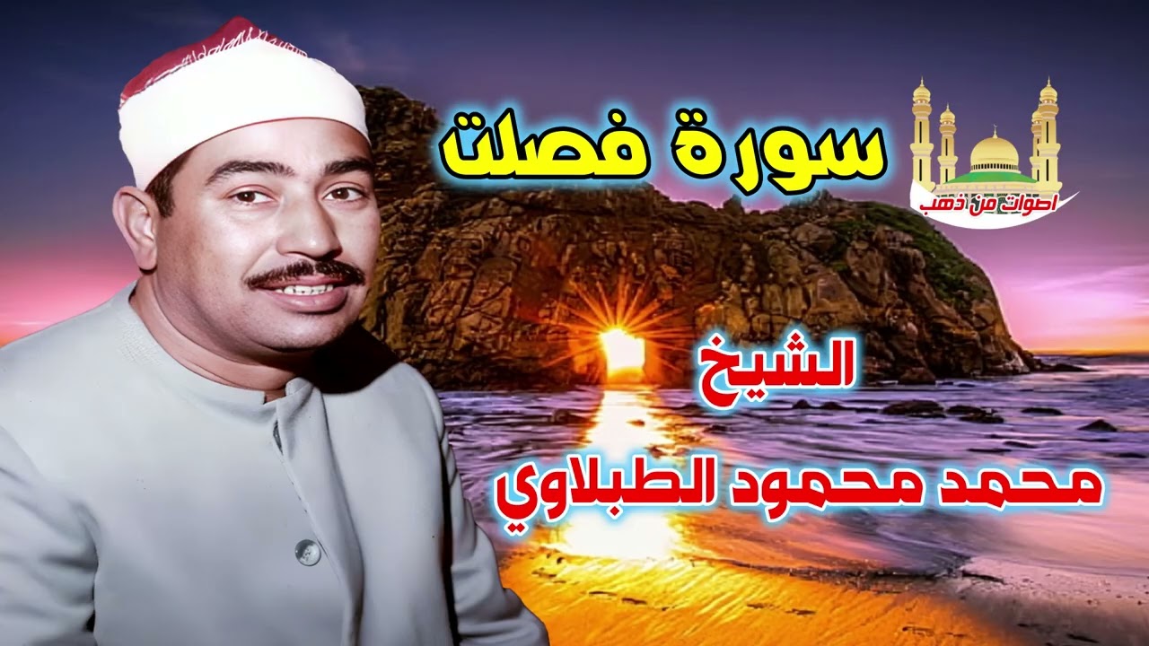 الشيخ محمد محمود الطبلاوي  سورة فصلت
