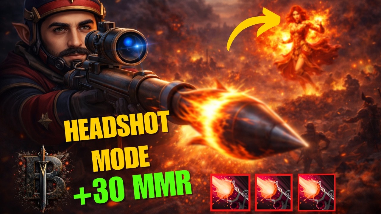 Sniper Late Game DOMINANCE | Road to Immortal #1 (17-5-11)