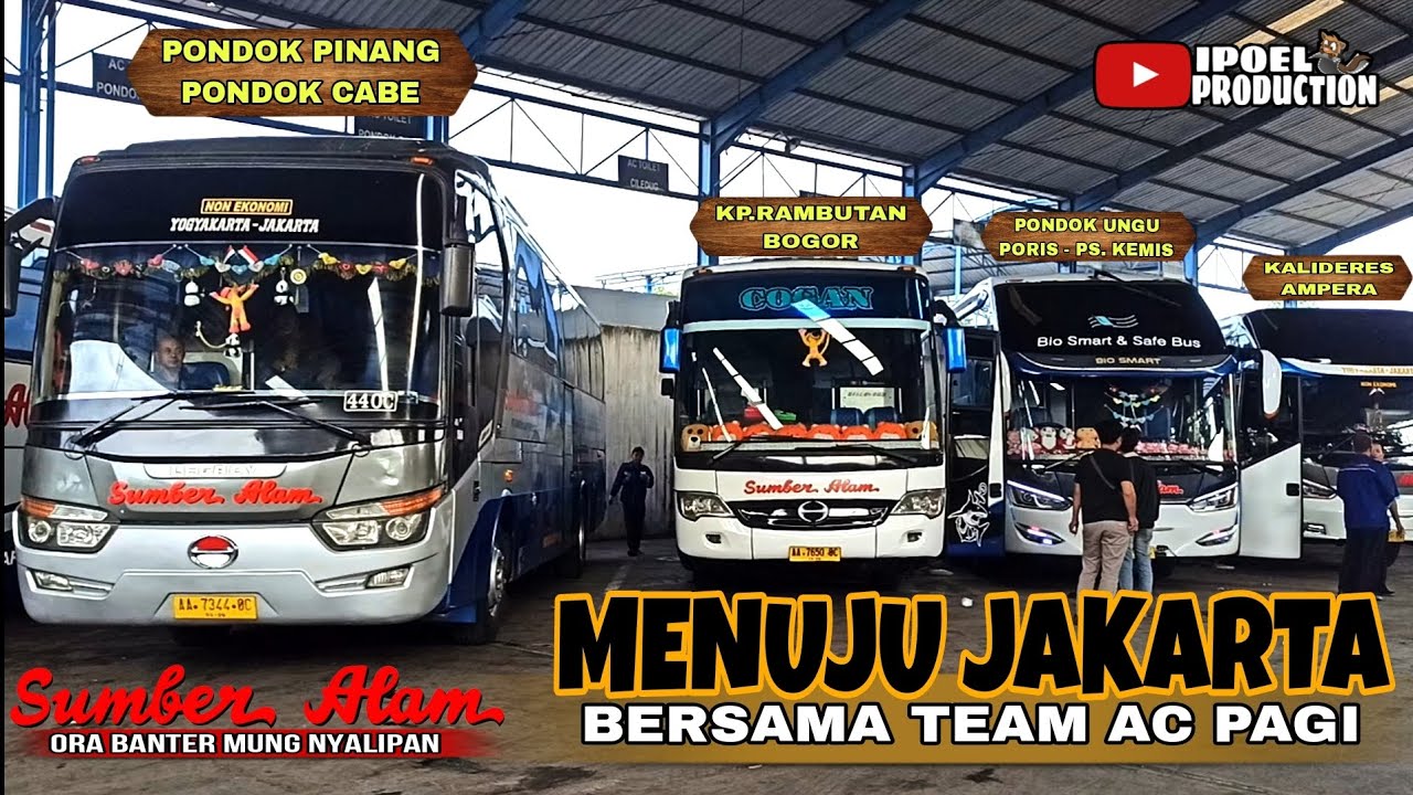 MENUJU JAKARTA BERSAMA TEAM AC PAGI ‼️Semakin Banyak Keberangkatan Di Pagi Hari Menuju Jakarta