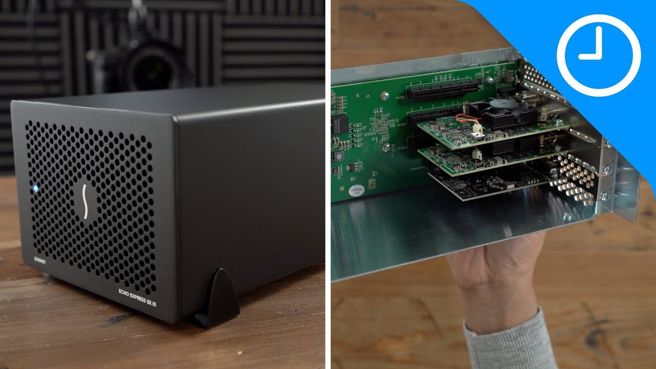 How to build a Thunderbolt 3 dual 4K ProRes video capture box with Sonnet x Blackmagic hardware!