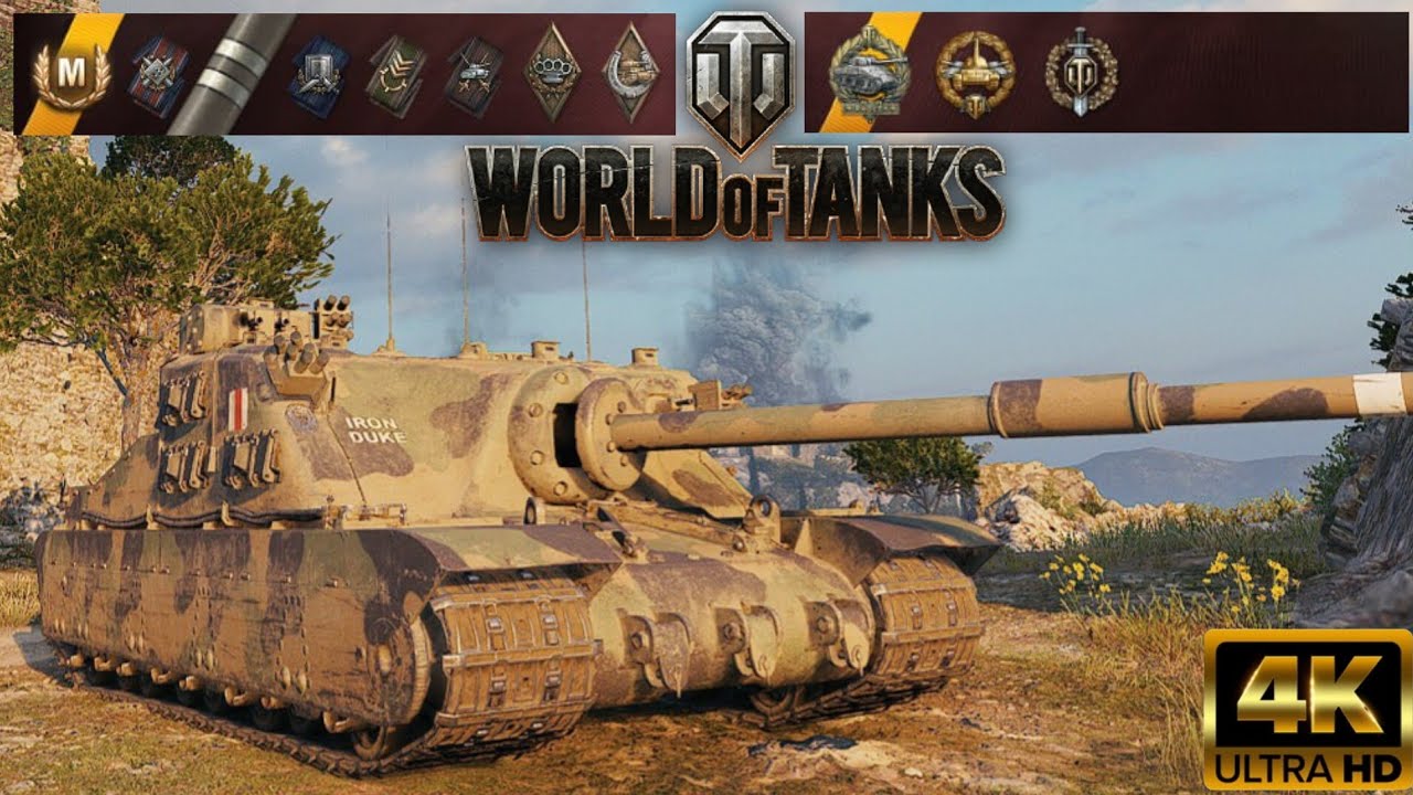Tortoise - Mines map - 9 Kills - 6K Damage World of Tanks