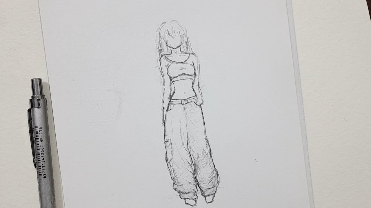 كيف ارسم جسم انمي || رسم جسم انمي || كيف ارسم انمي