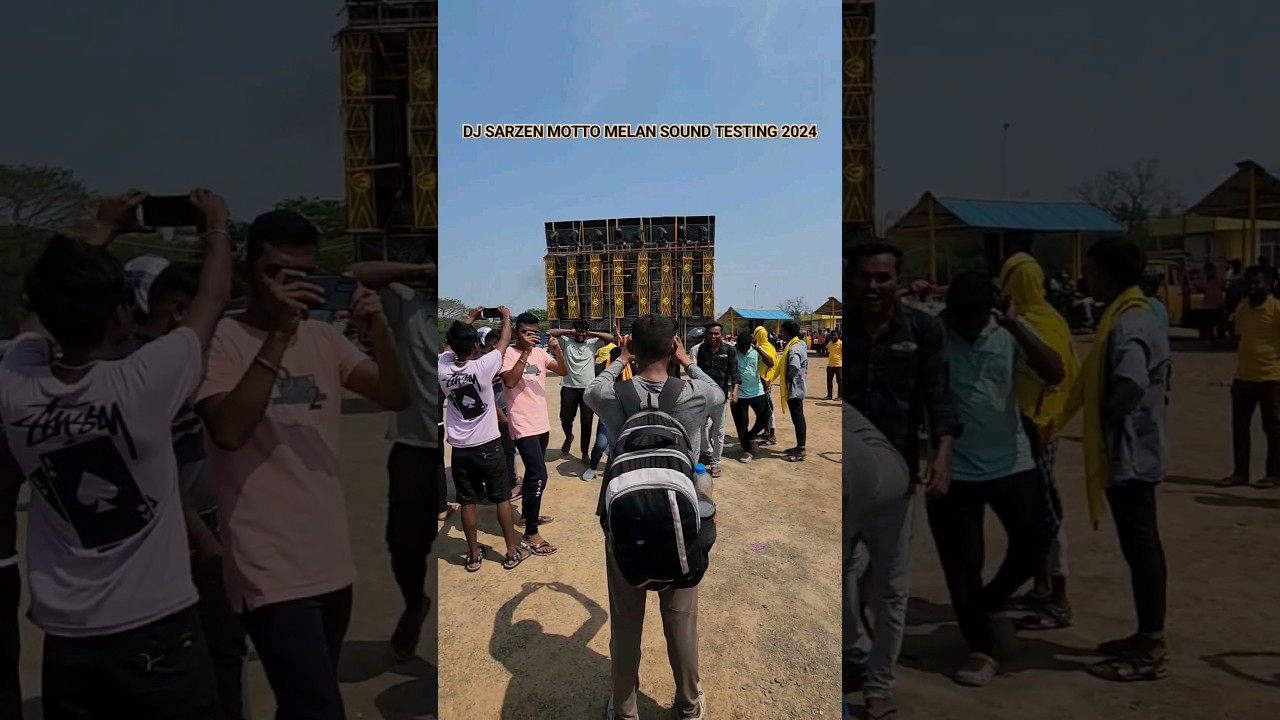 DJ SARZEN SOUND TESTING MOTTO MELAN ODISHA 2024✨