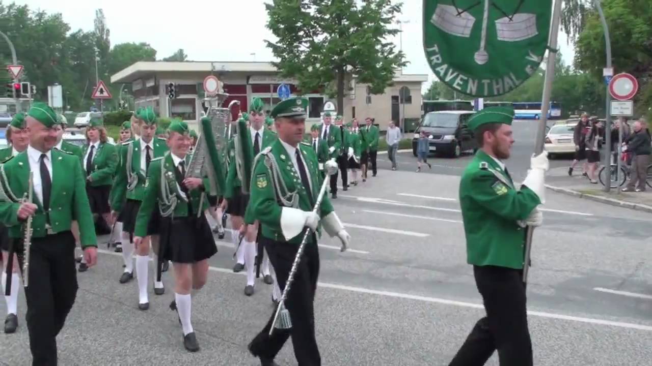 Vogelschießen 2010 - Teil 1 - Umzug durch Bad Segeberg
