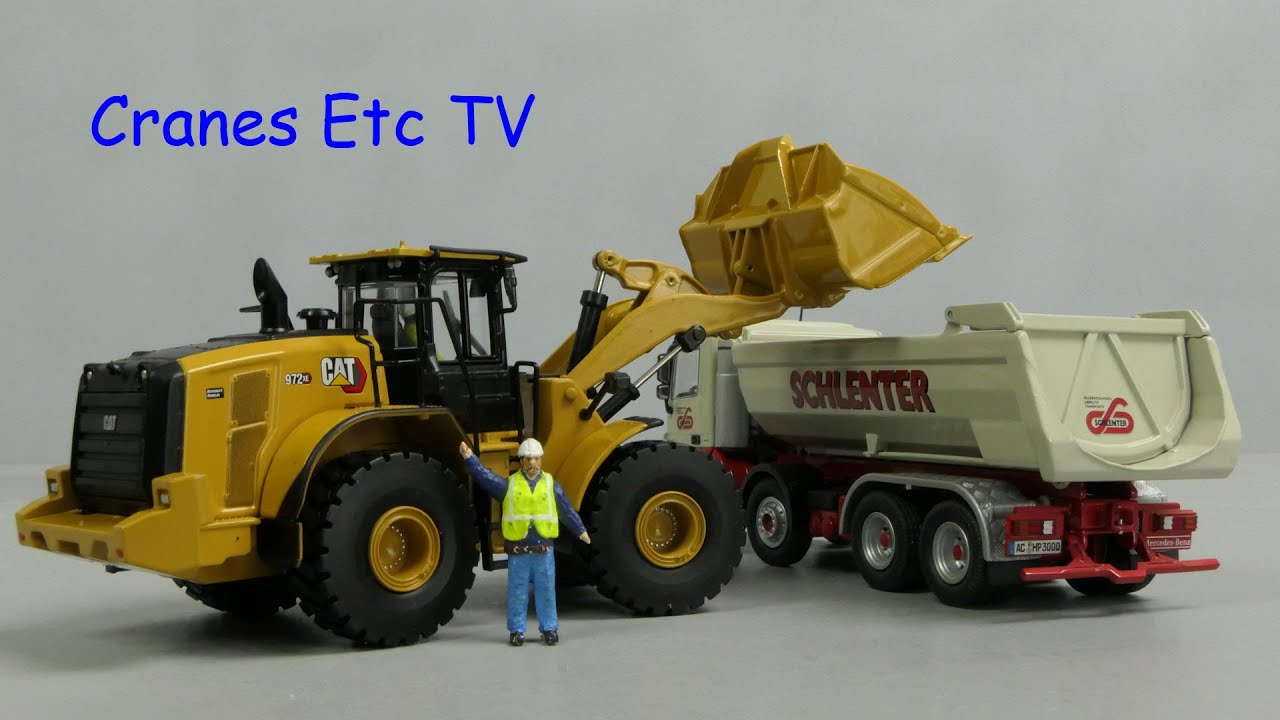 Diecast Masters Caterpillar 972 XE Wheel Loader by Cranes Etc TV