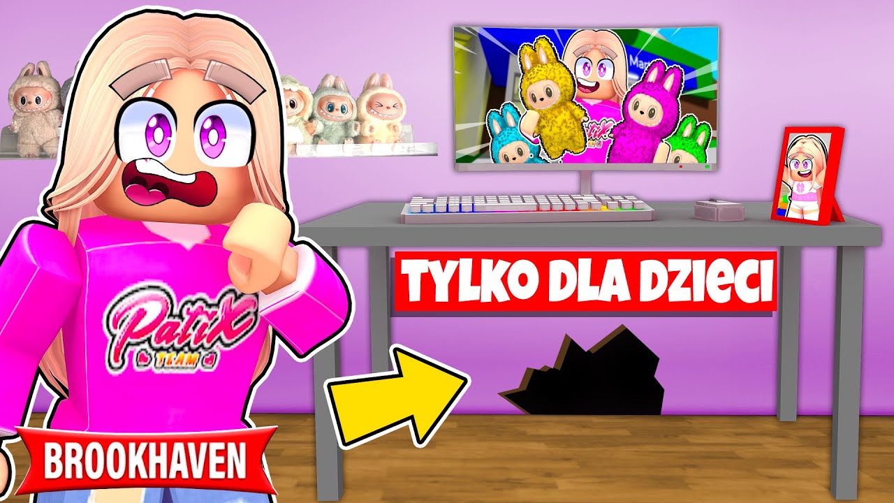 ZNALAZŁAM SEKRETNY TUNEL MAŁEJ AMI na BROOKHAVEN w ROBLOX!