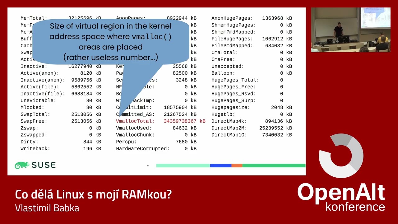 Co dělá Linux s mojí RAMkou? (Vlastimil Babka)