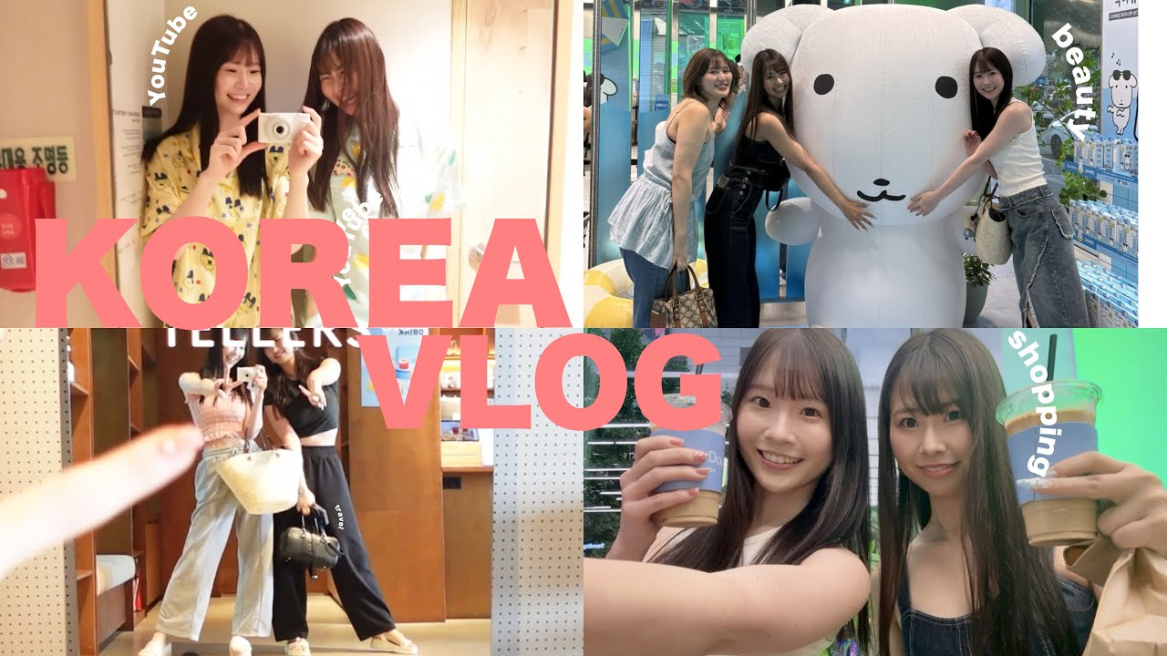【韓国VLOG】弾丸で韓国旅行行ったら楽しすぎて幸せいっぱい〜💓✨