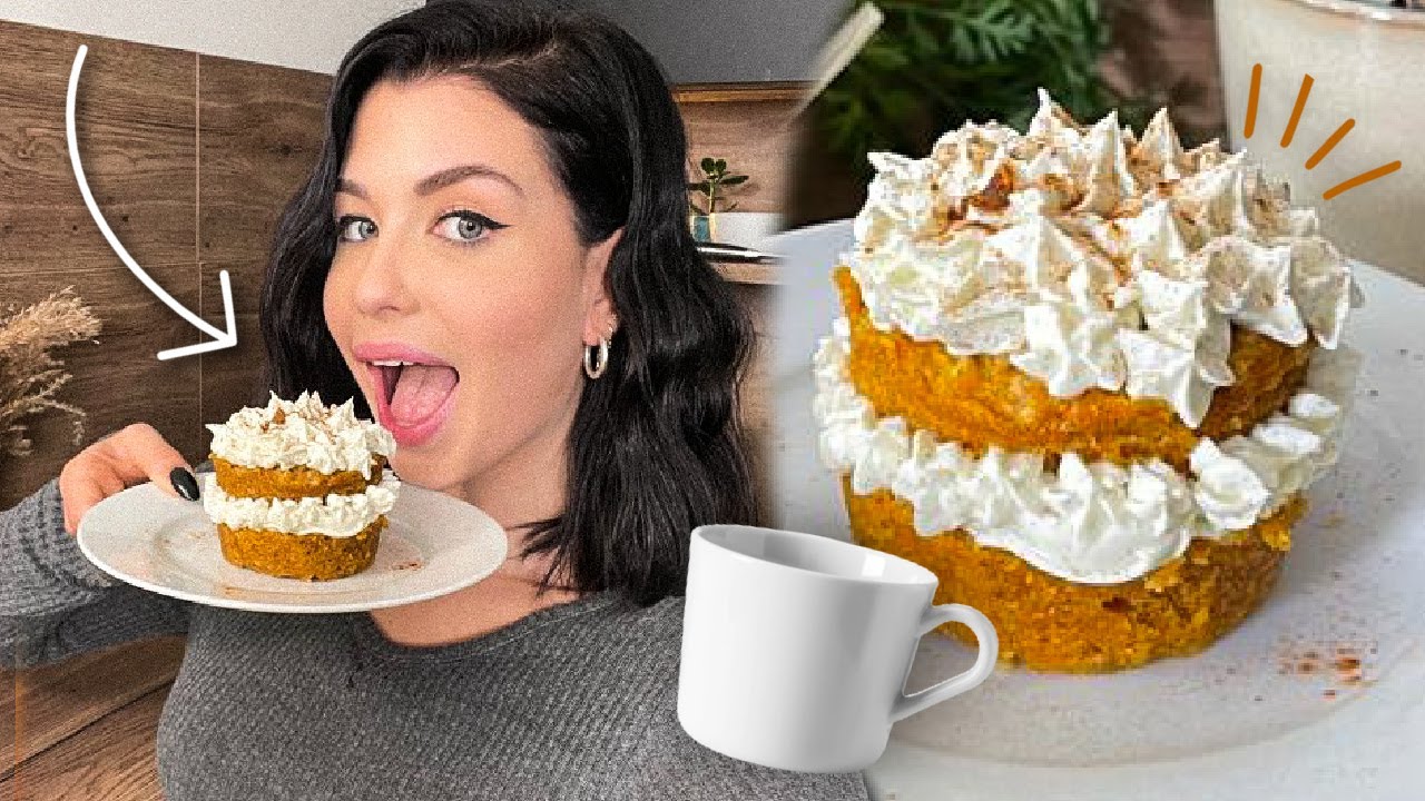 Mugcake fa&ccedil;on Carrot Cake, pr&ecirc;t en 1 minute au micro-ondes ! 🍰🥕