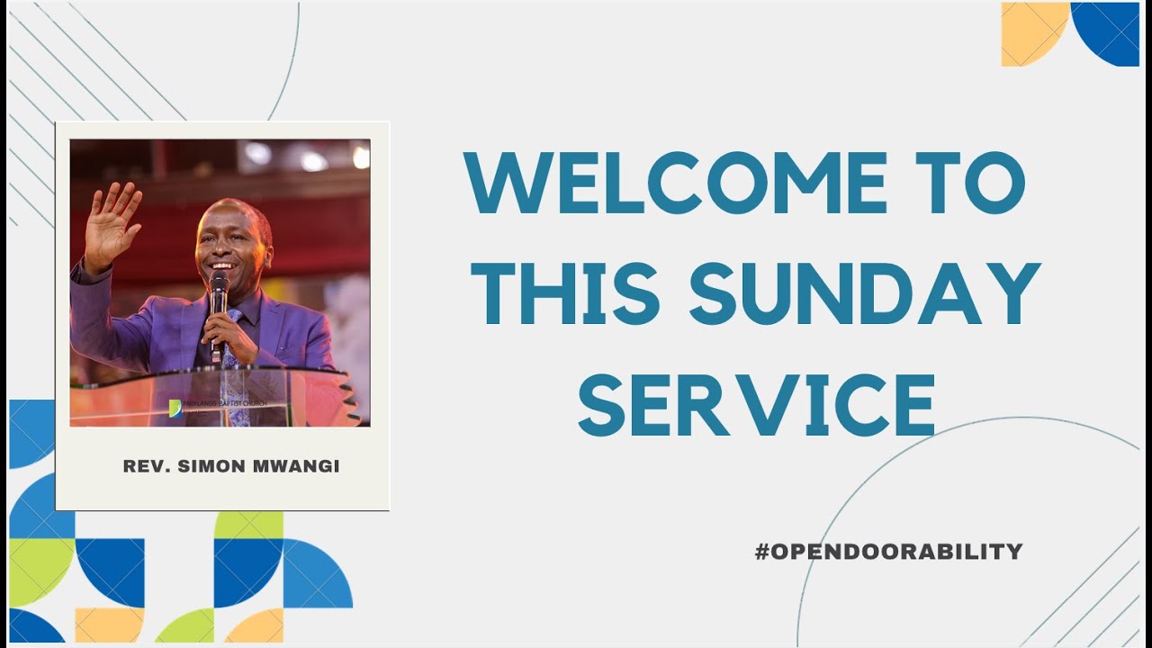 Open Door Ability , 13th October 2024; Welcome to the 1st Service
