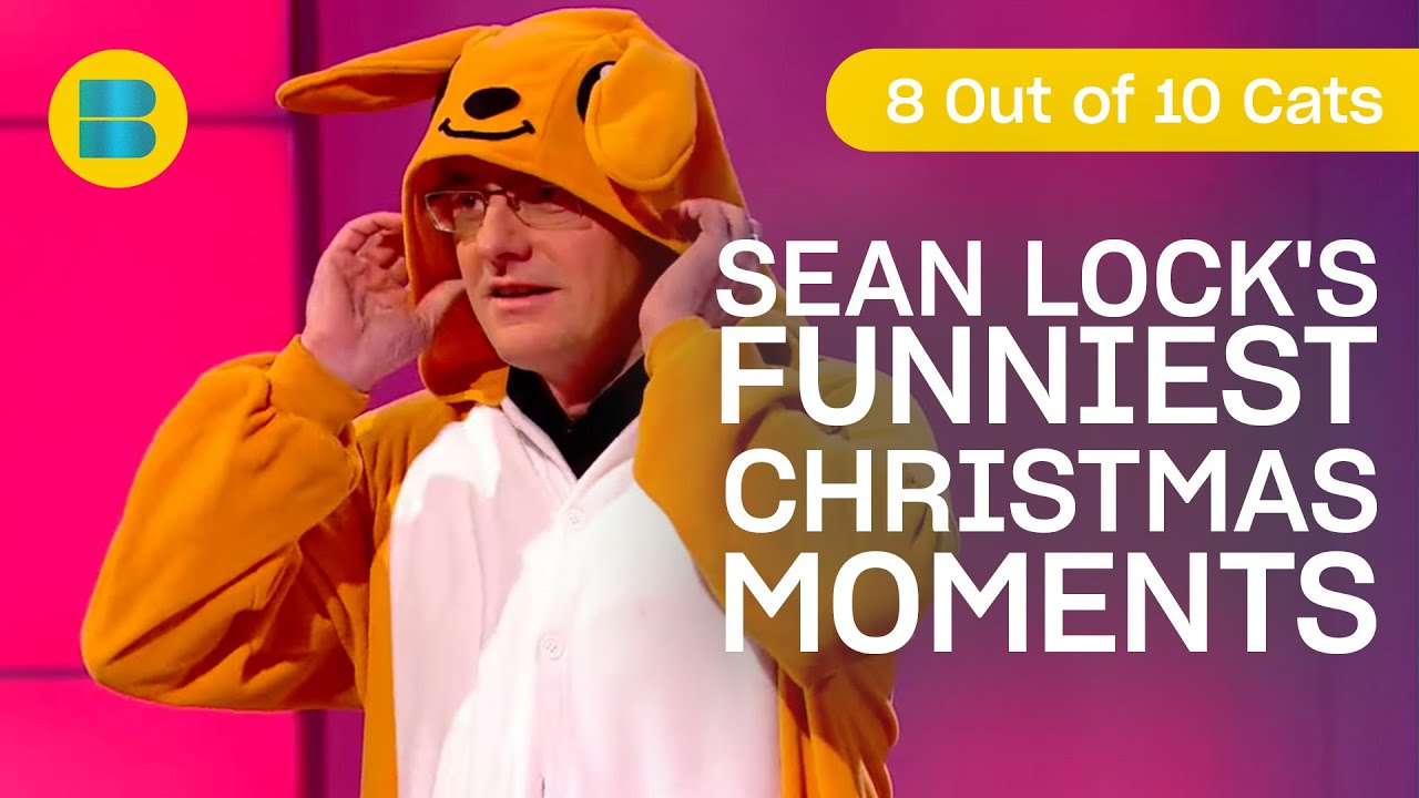 Sean Lock's Funniest Christmas Moments | Volume.1 | 8 Out of 10 Cats | Banijay Comedy