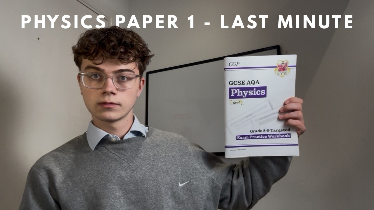 GCSE Physics Paper 1: Last Minute Tips to Make Einstein Proud