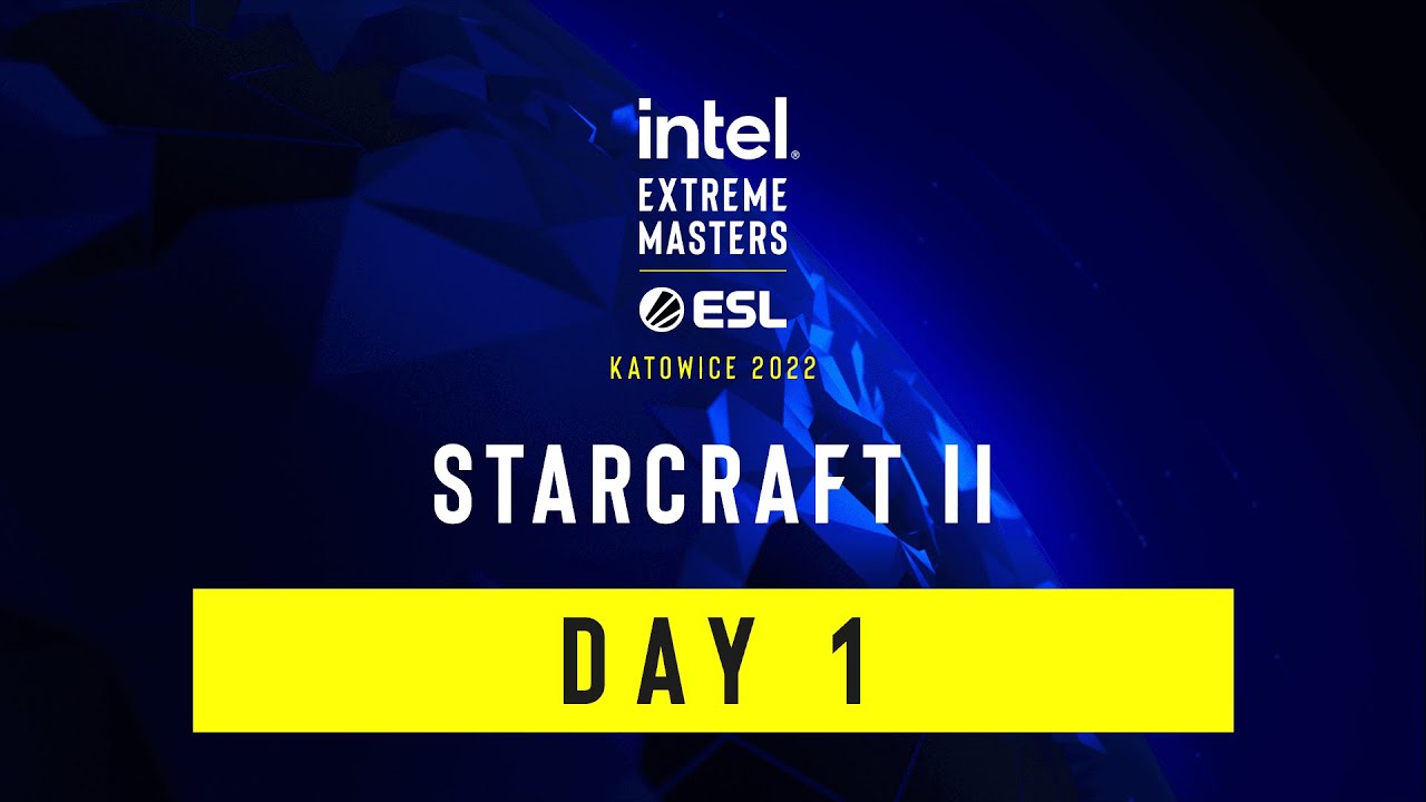 Full Broadcast: IEM Katowice 2022 - SC2 - Day 1 - February 23, 2022