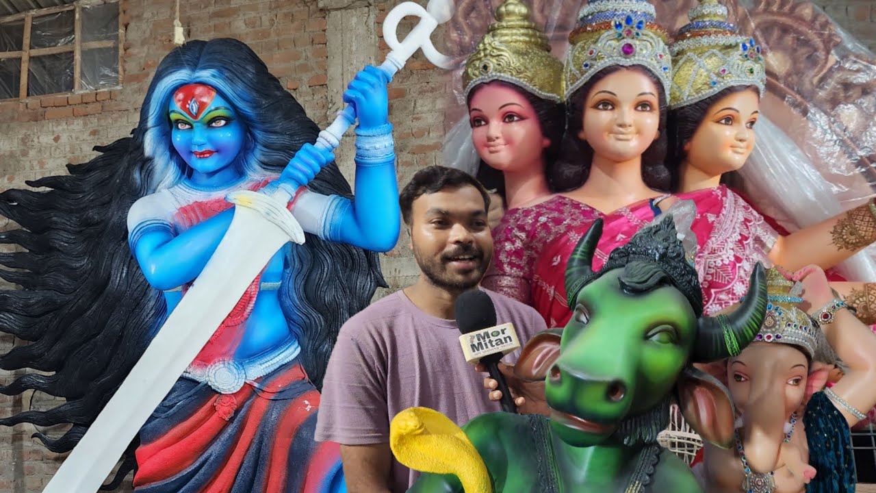 Aundhi Durga Mata Murti 2025 || Murtikar Girdhar Tilak Chakradhari 
