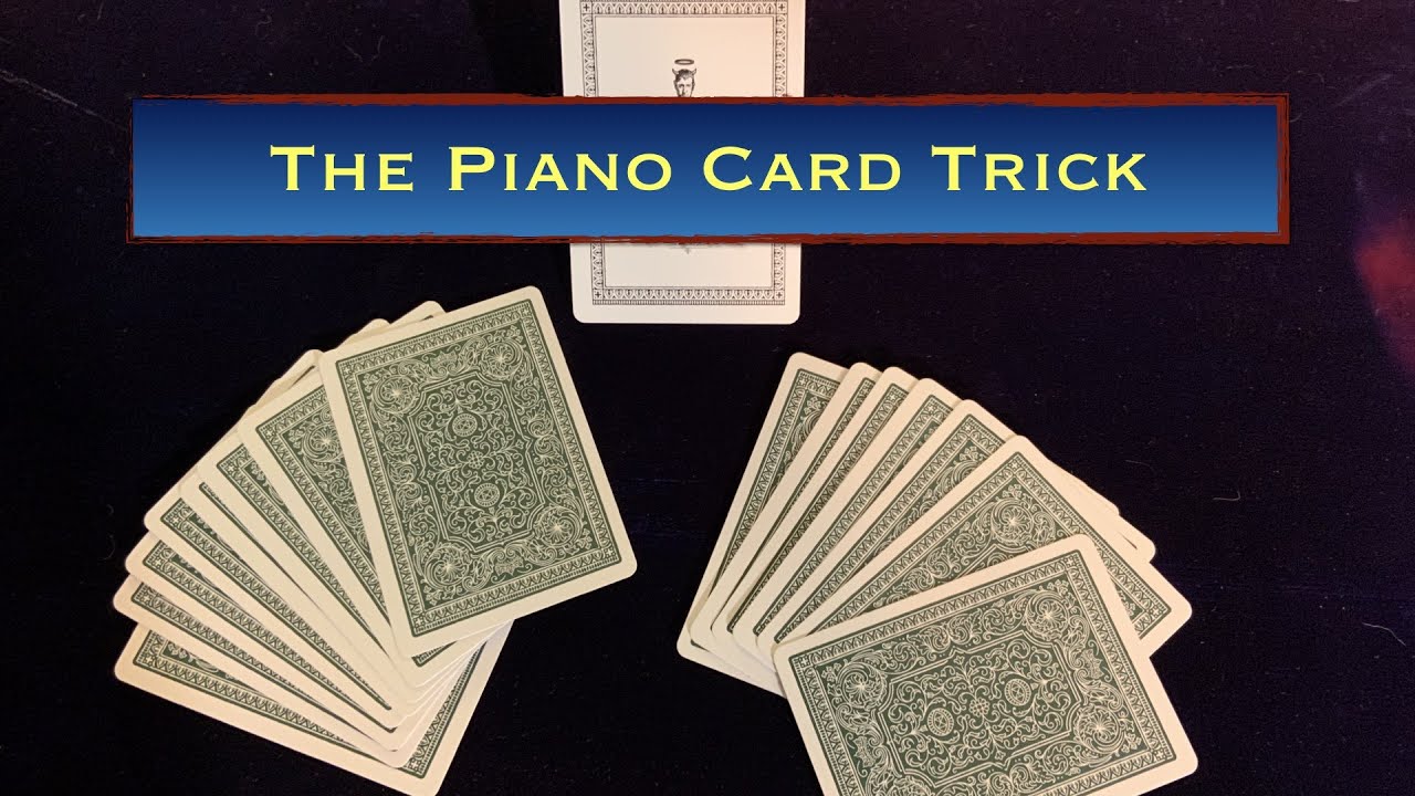 The Piano Card Trick