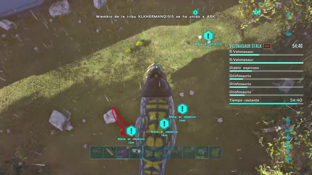 ARK SMALL TRIBES!  La mejor mission de génesis 2 (Easy loot)