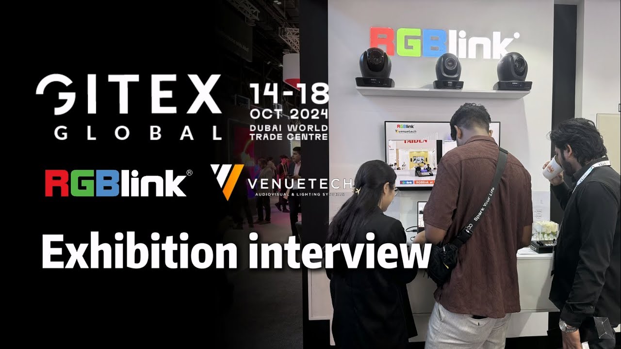 Exhibition interview #rgblink #gitec