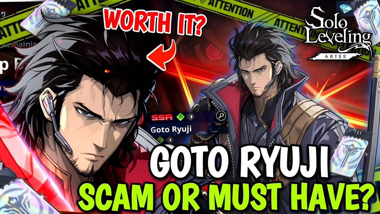 IS GOTO RYUJI A SCAM OR A MUST HAVE? WATCH THIS BEFORE SUMMONING | Solo Leveling: Arise