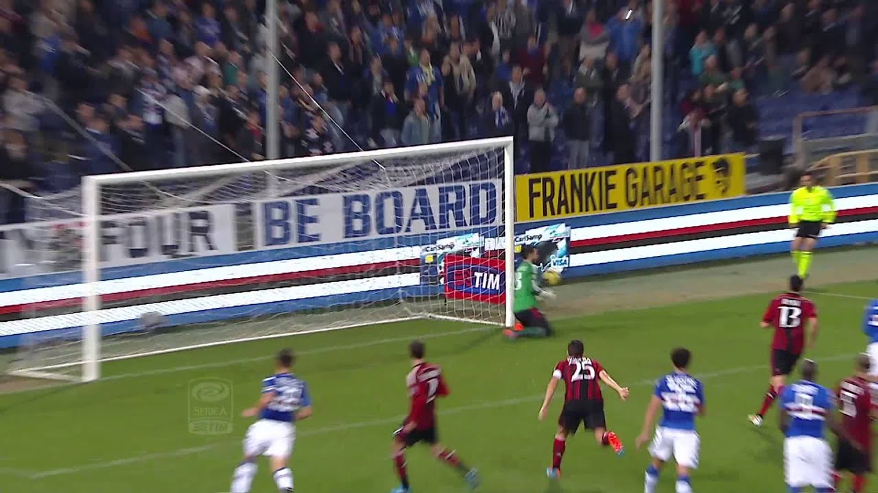 Sampdoria - Milan 2-2 - Highlights - Giornata 11 - Serie A TIM 2014/15
