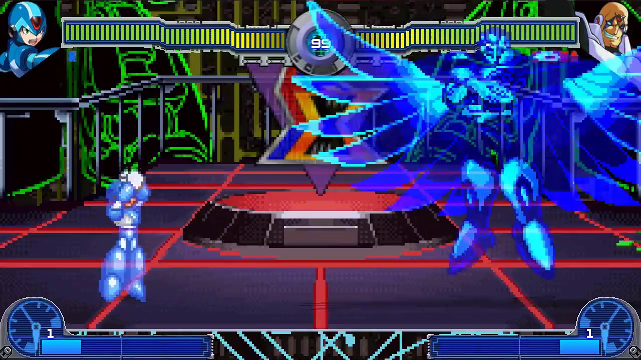 Mega Man X - Fighting Arena - Beta - X - Arcade Mode