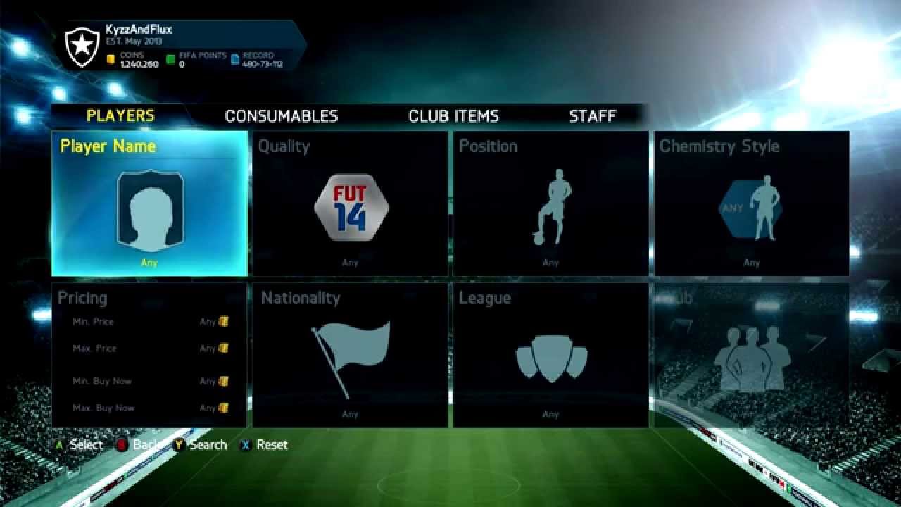 FIFA 14 | HOW TO SEARCH ANY PLAYER ON ULTIMATE TEAM!
