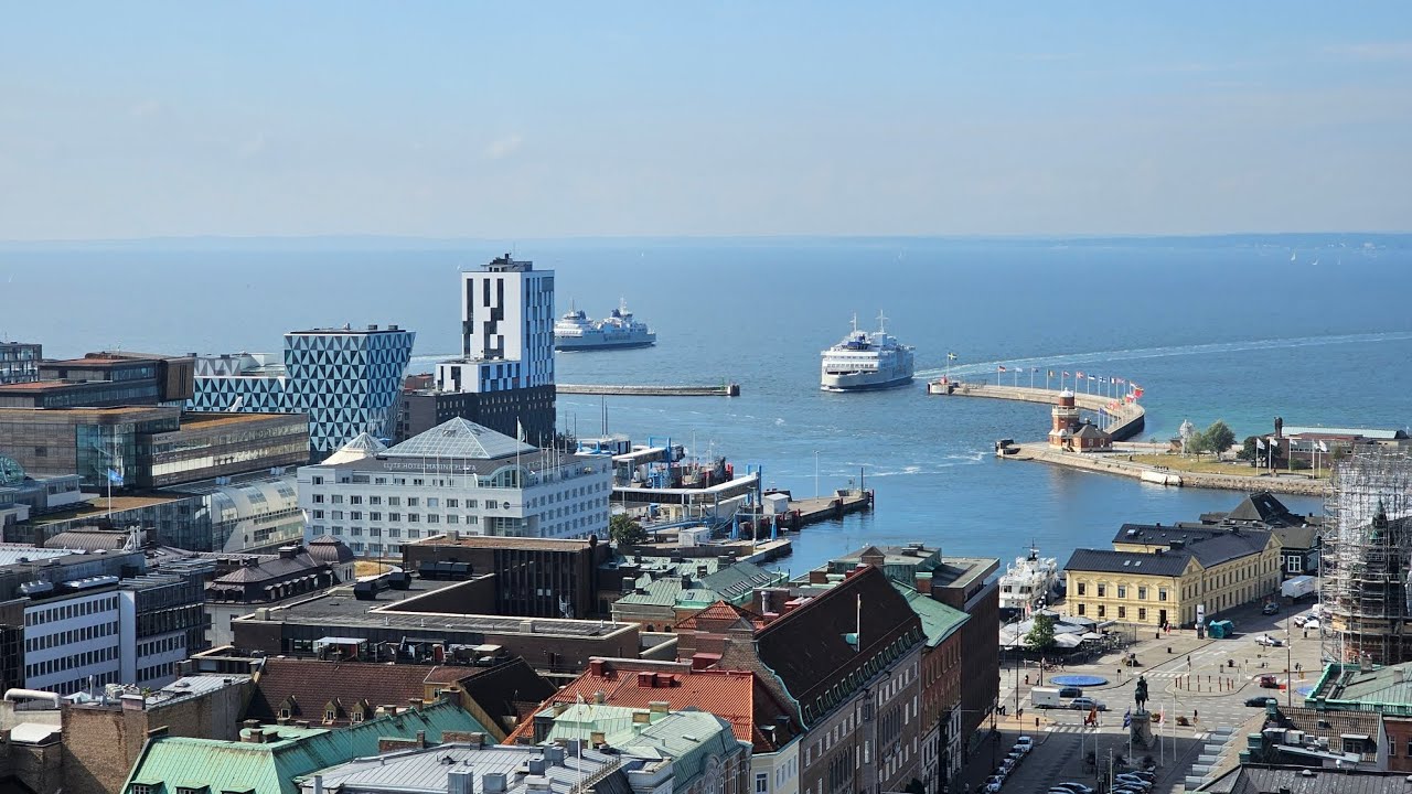 Ein Tag in Helsingborg Schweden 2.September 2025