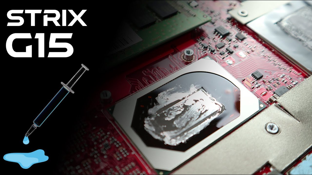 Strix G15 Repaste! (10870H 2060 115w)