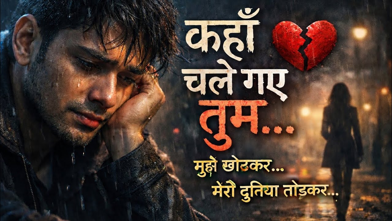 #sad song कहा चले गए तुम...मुझे छोड़कर... मेरी दुनिया तोड़कर।।।😭🥺🥀❤️
