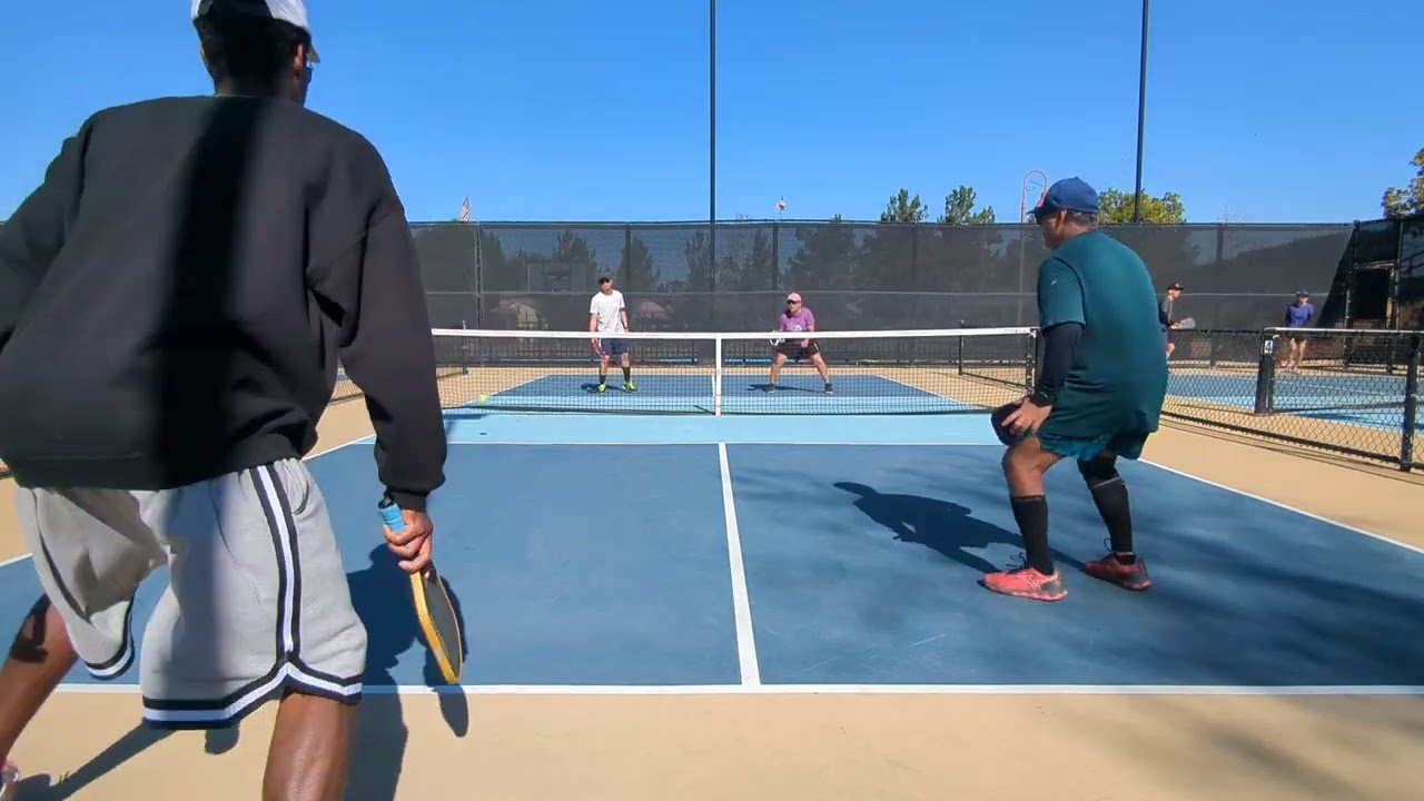 Eric, Jenny vs Anil, Josh 2.7.26 #pickleball at Vellano Park, Chino Hills, CA