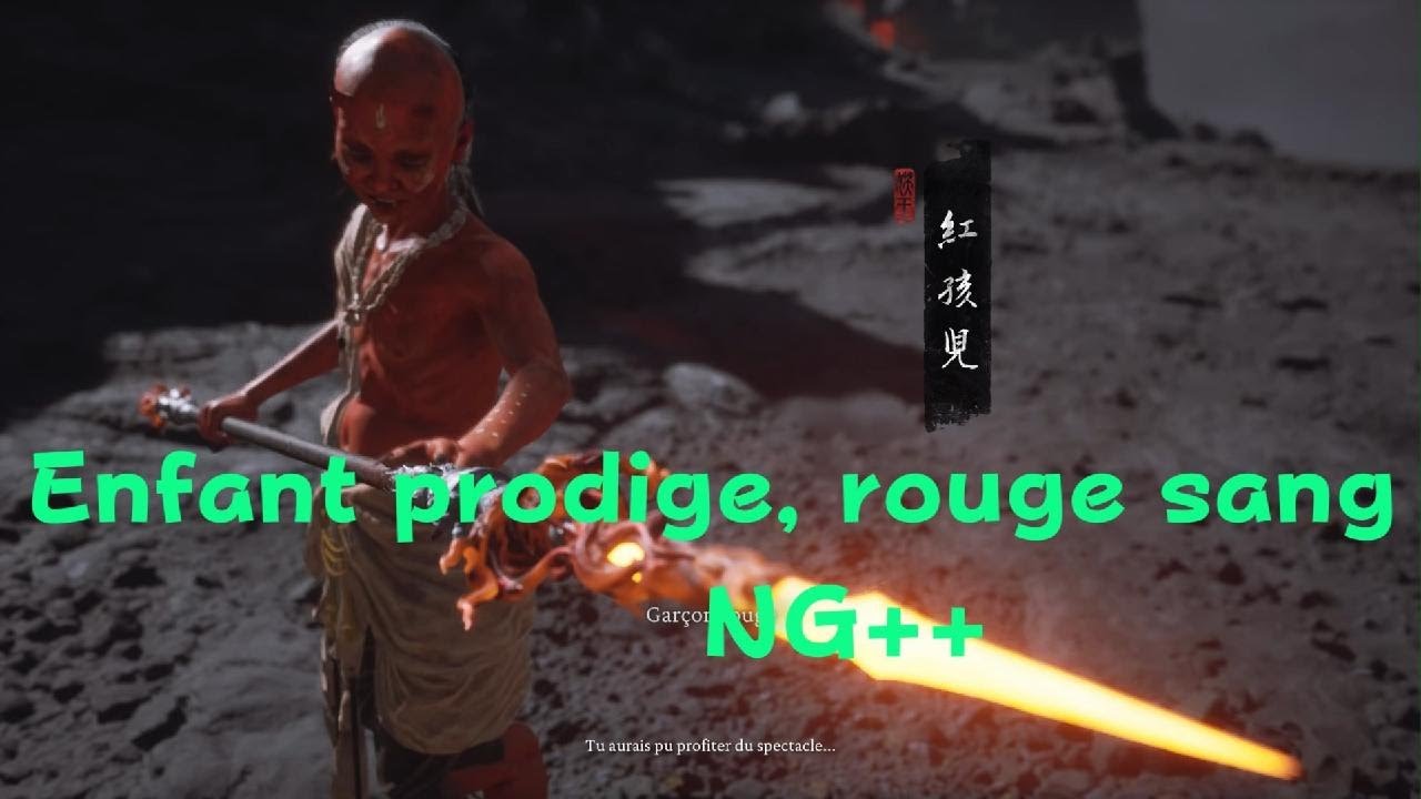 Black Myth: Wukong enfant prodige , rouge sang NG++