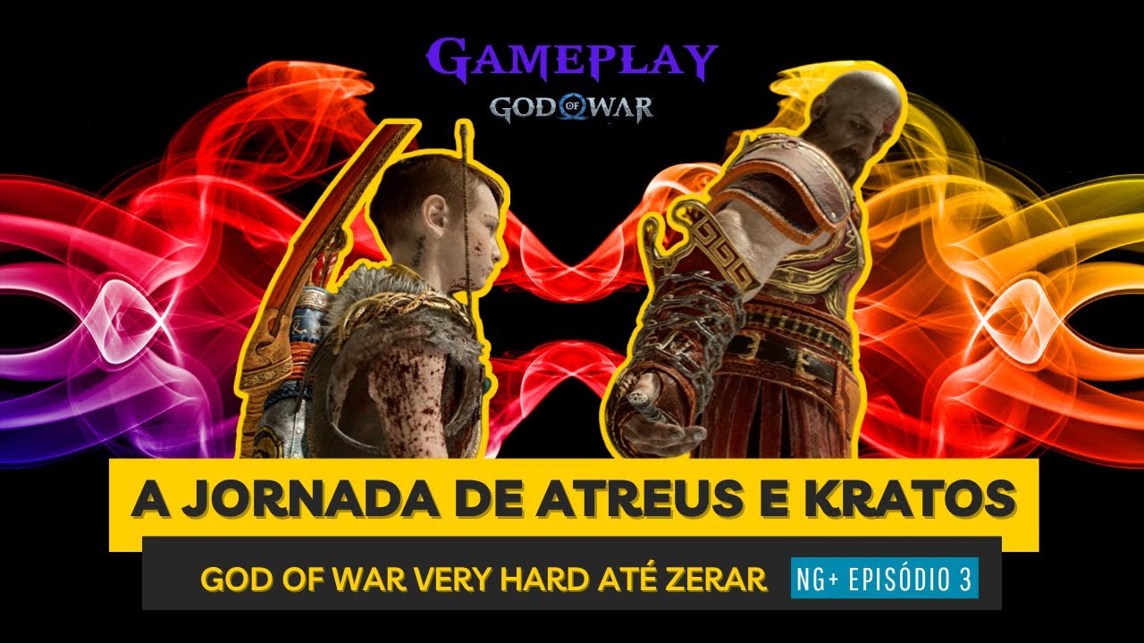 God of War Very Hard Até Zerar: Gameplay NG+ Episódio 3