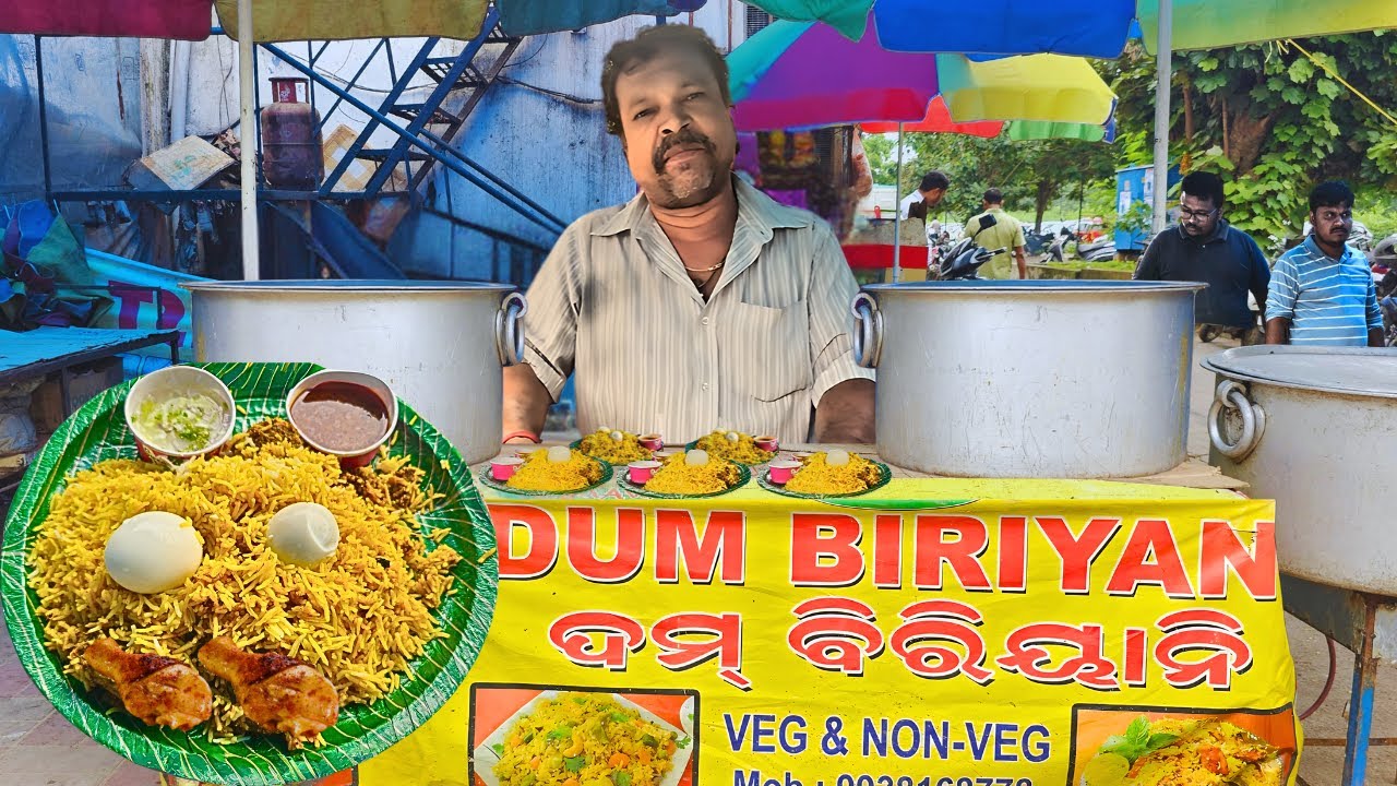Best Chicken Biryani In Bhubaneswar Only Rs. 100/- | Bhubaneswar Famous Biryani | Indian Street Food