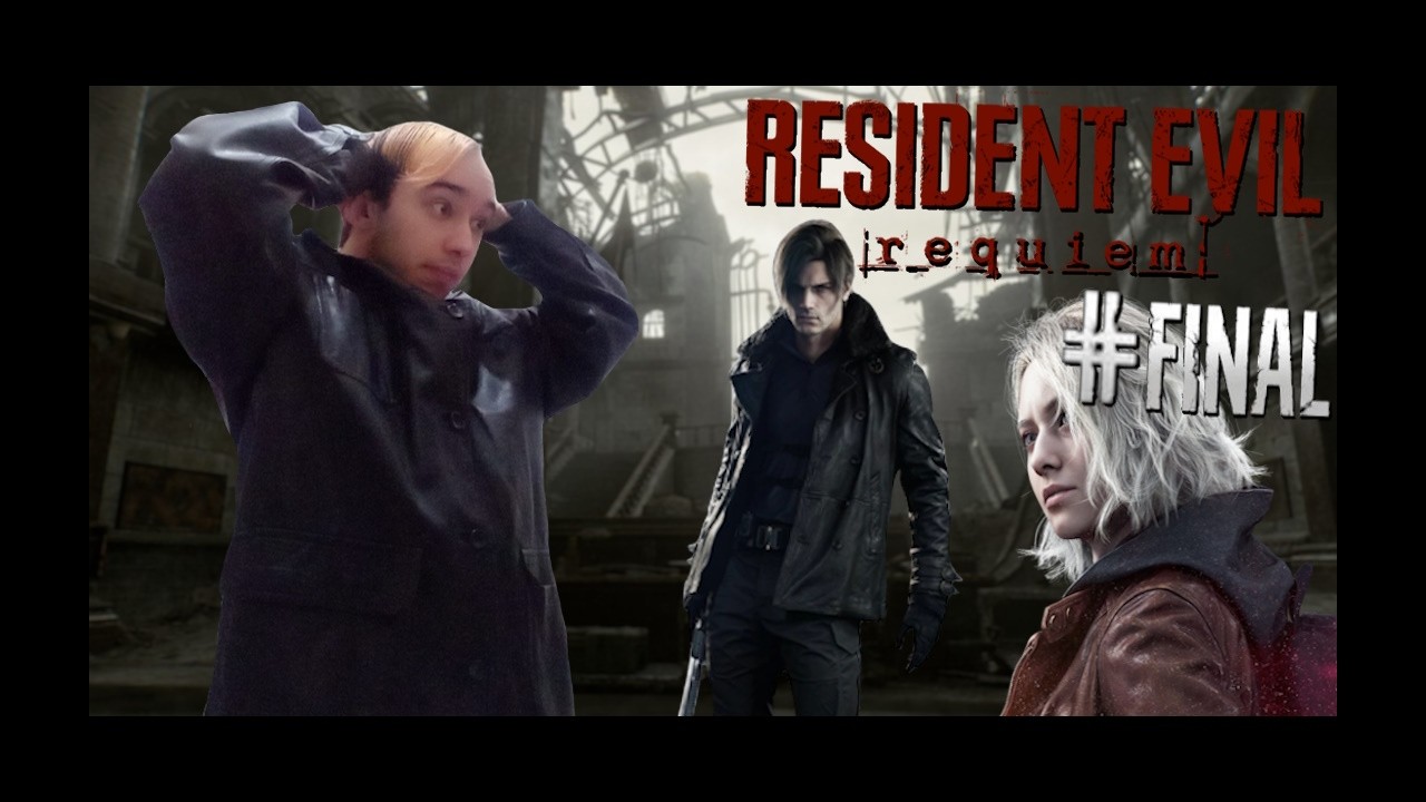 La MALDICIÓN de UMBRELLA,LEON en la COMISARÍA - Resident Evil Requiem #FINAL - PRIMERA VEZ - Directo