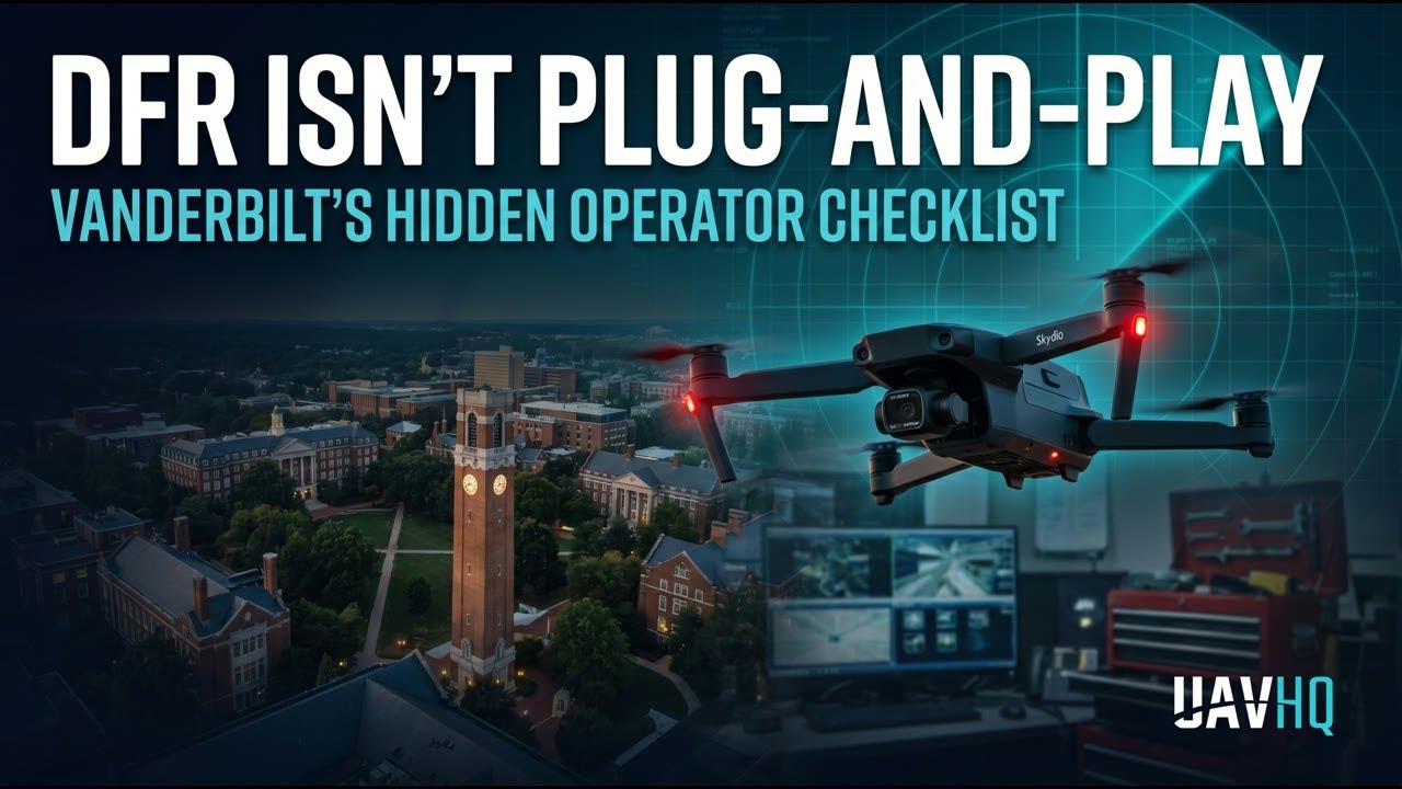 Vanderbilt's Drone First Responder Program: What They Don't Tell You | UAVHQ